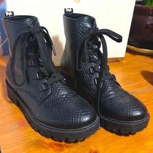 Kendall and Kylie lace boots